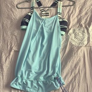 Lululemon tank with built in sports bra